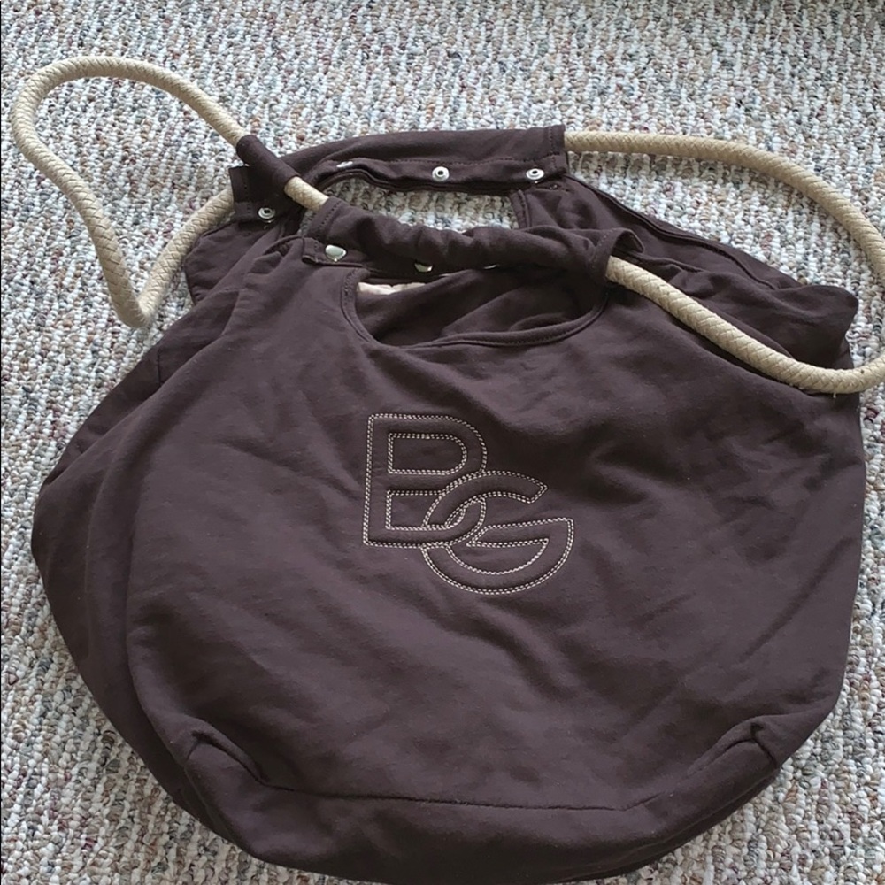 Brown large BCBG tote bag